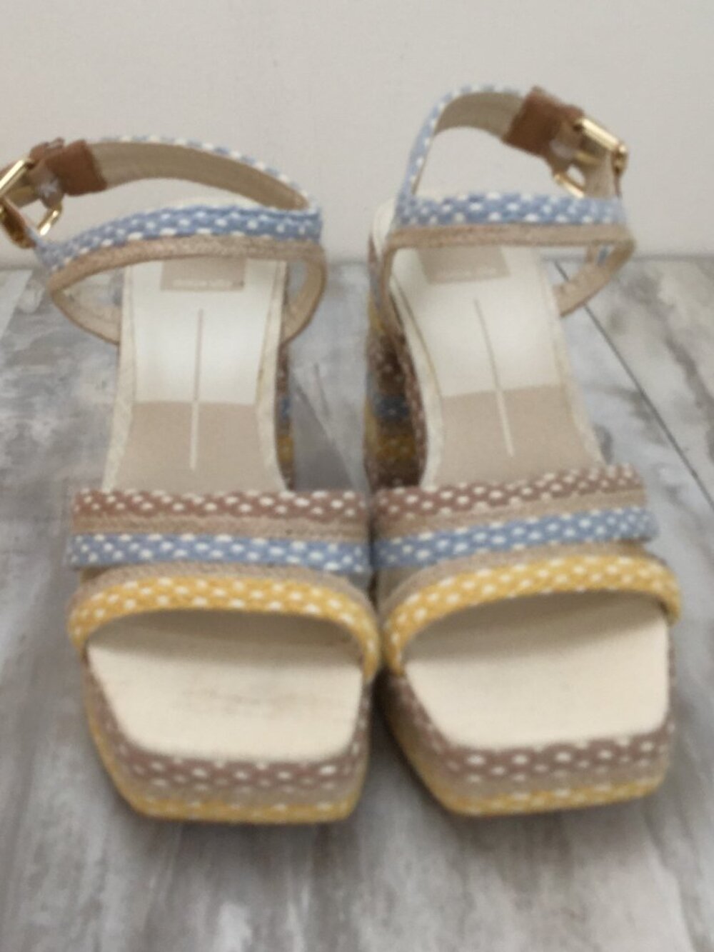 Dolce Vita Alex Platform Sandal Heels 7.5